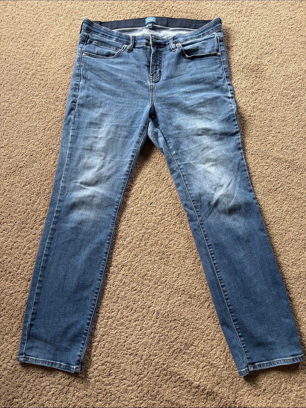 Jag Jeans Medium Blue Skinny Stretch Jeans